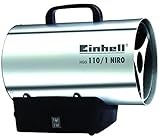 Einhell Heißluftgenerator HGG 110/1 Niro (DE/AT) (Heizmantel aus verzinktem Stahlblech, Gehäuse...