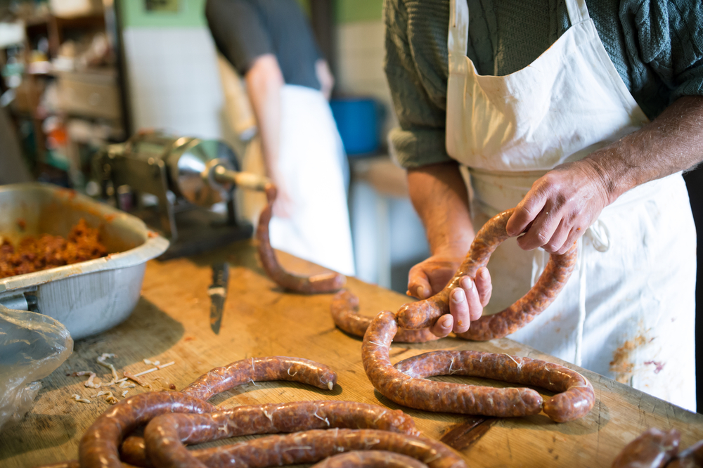 Wurstfüller Wurstmaschine Wurstfüllmaschine 4,8L Wurstspritze Wurstpresse