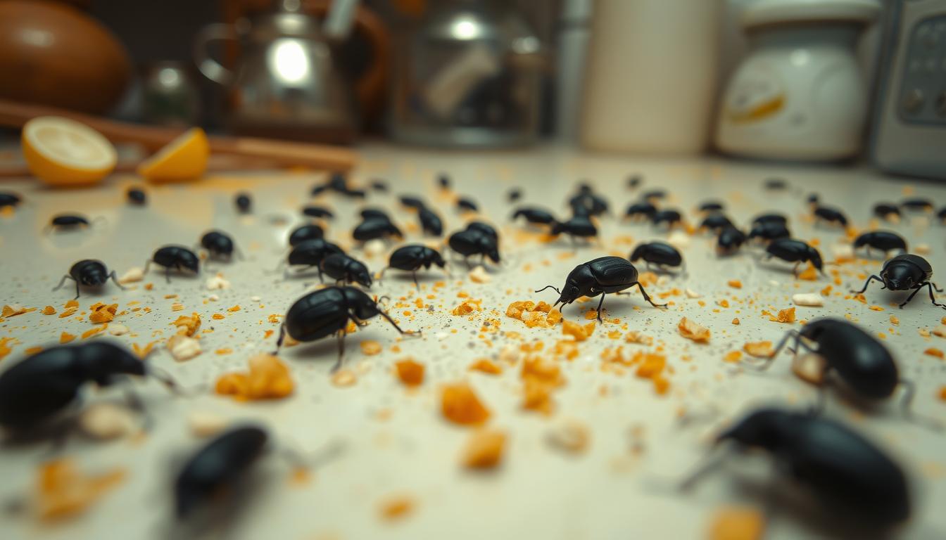 Kleine Schwarze Käfer 1 Mm Stechen Kleine schwarze Käfer in der Küche – Ursachen & Tipps