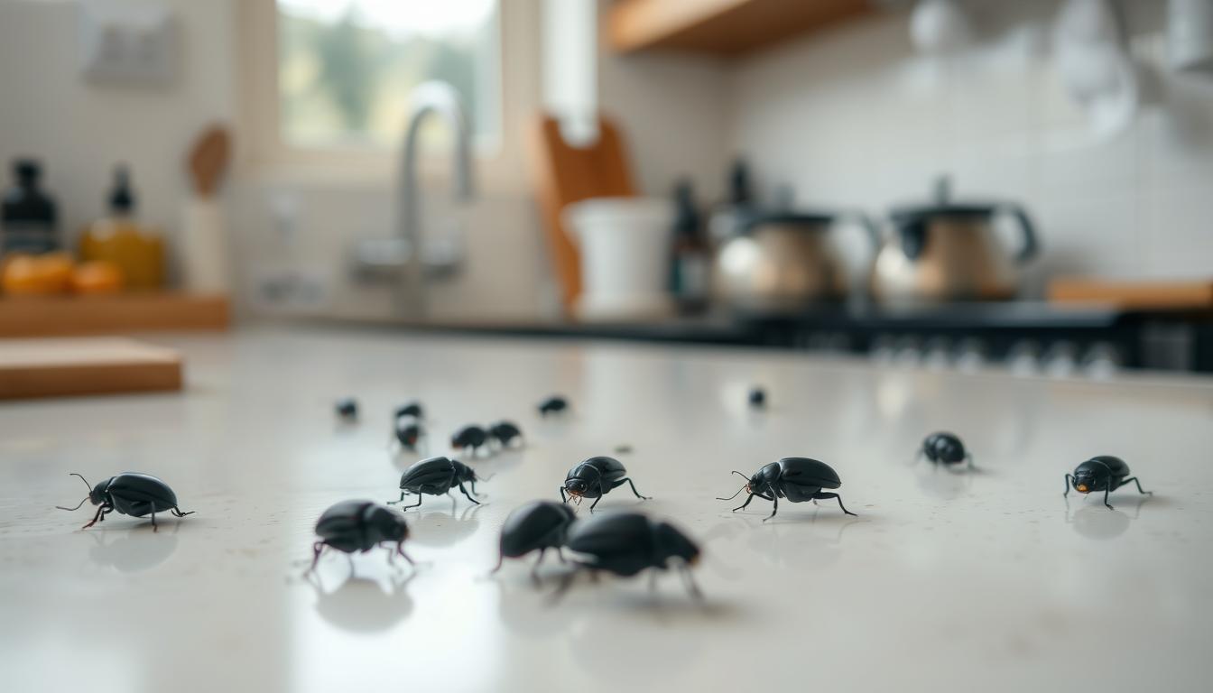 Kleine Braune Käfer In Der Wohnung Kleine schwarze Käfer in der Küche – Ursachen & Tipps