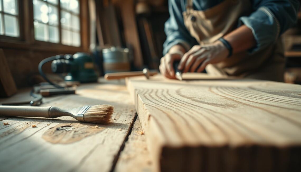 Kesseldruckimprägniertes Holz richtig streichen