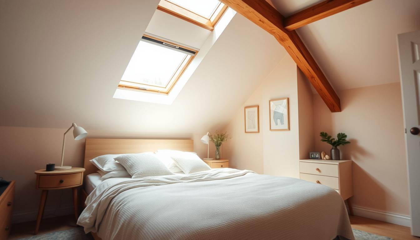 Schne Schlafzimmer Mit Dachschrge Streichen Ideen Ebenbild