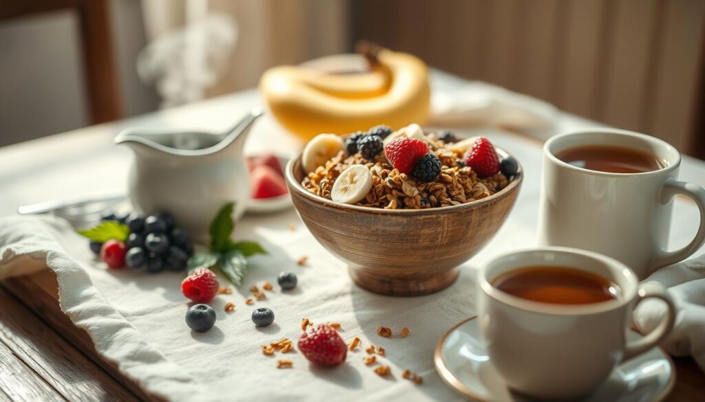 Granola Frühstücksideen