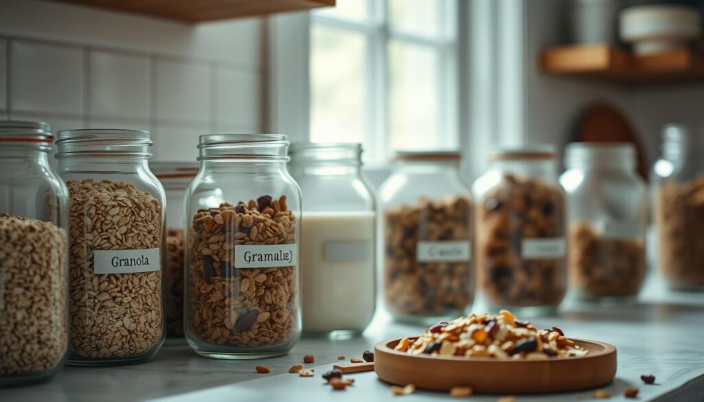 Granola selber machen Lagerung