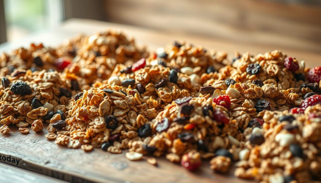 Kreative Granola Variationen