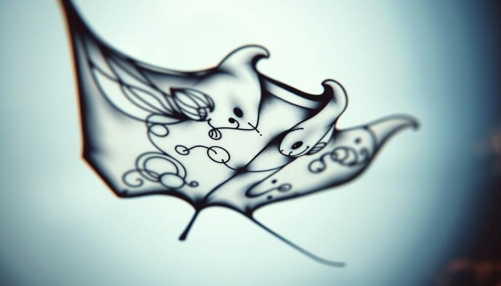 Manta-Rochen Tattoos