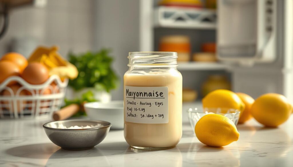 Mayonnaise DIY Lagerung