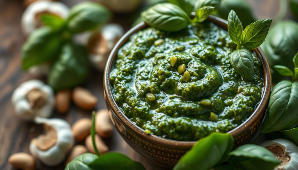 Nährwerte von selbstgemachtem Pesto