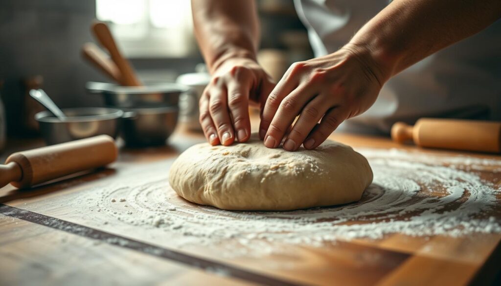 Pizzateig zubereitung