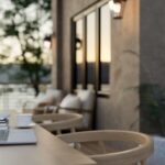 Terrasse am Wasser