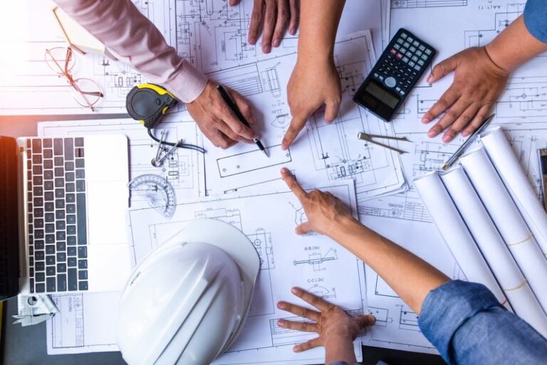 Ingenieure bei der Arbeit
