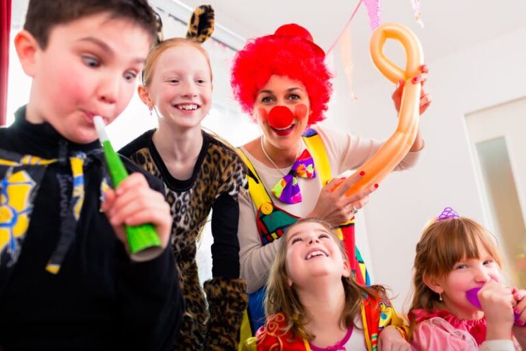 Kindergeburtstag mit Clown